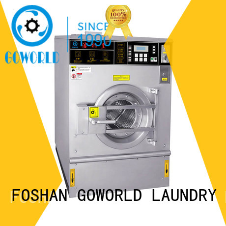 GOWORLD 8kg12kg coin operated stackable washer and dryer for hotel