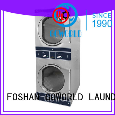 GOWORLD Manual stacked washer dryer combo school hotel