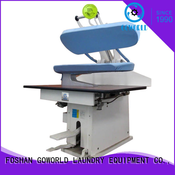 laundry grade finishing laundry press machine GOWORLD Brand company