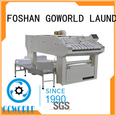 GOWORLD safe towel folding machine high speed for textile industries
