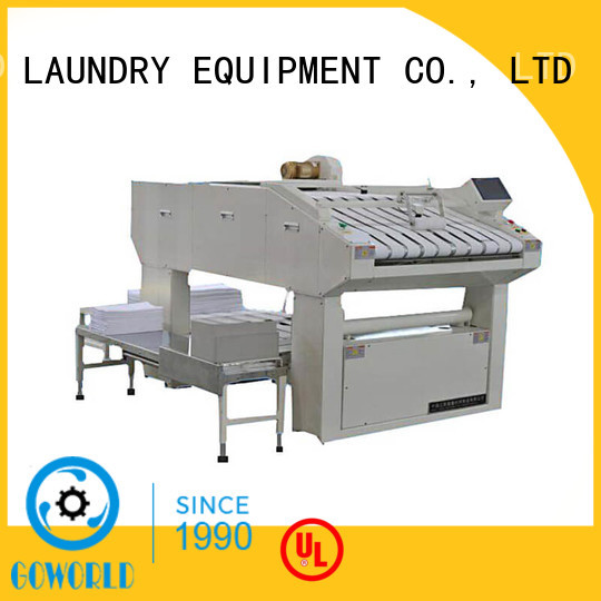 fabric folding machine medical for laundry factory GOWORLD