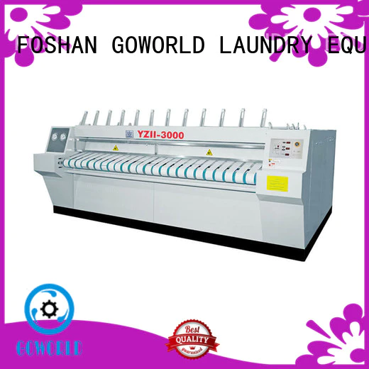 safe ironer free installation for laundry shop GOWORLD
