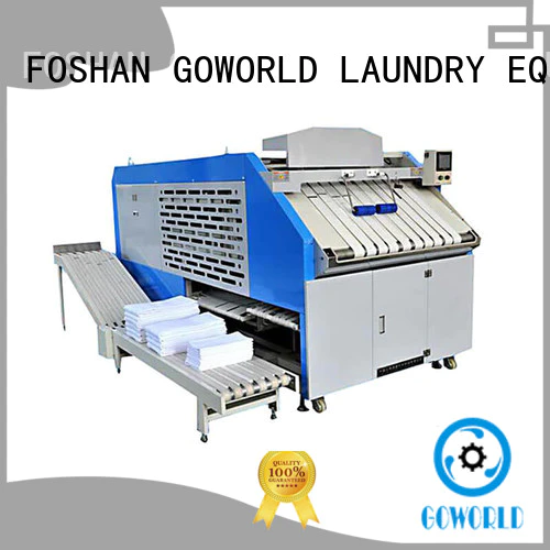safe fabric folding machine factory price for textile industries GOWORLD