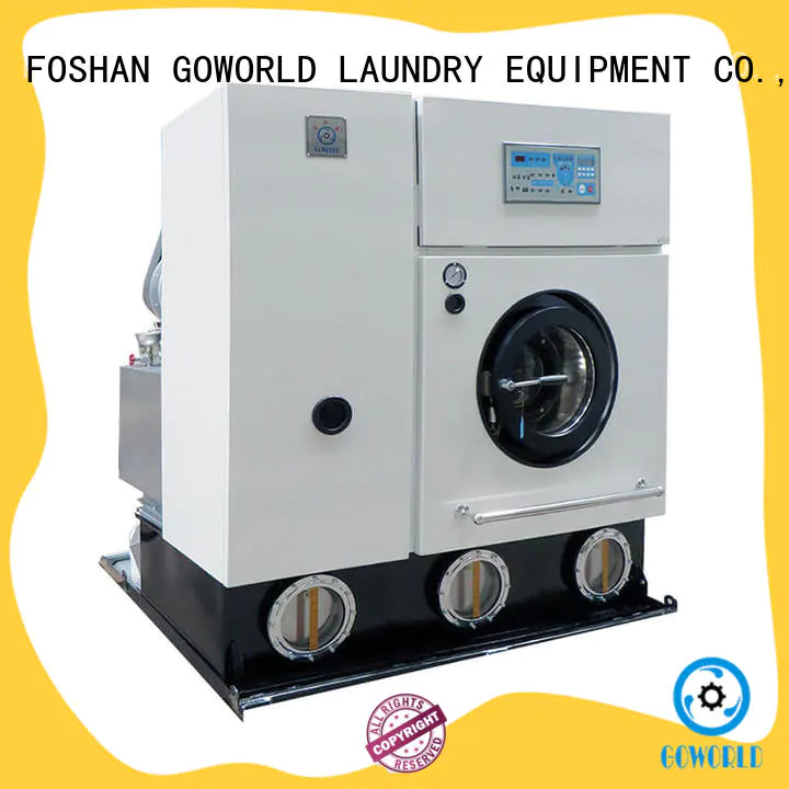 GOWORLD dry cleaning washing machine for railway company