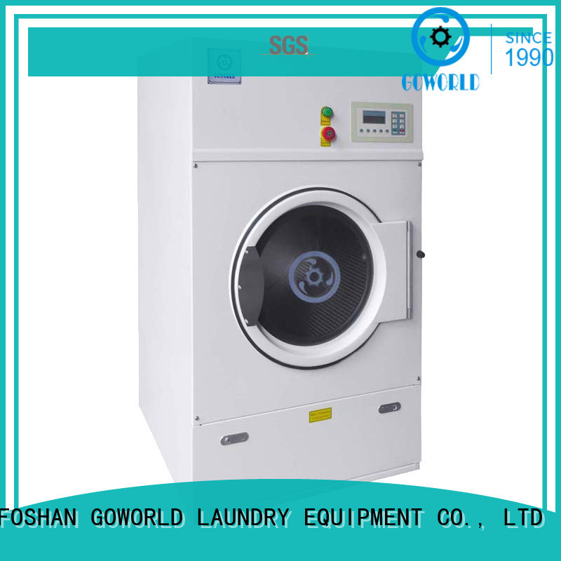 GOWORLD automatic electric tumble dryer for drying laundry cloth for laundry plants