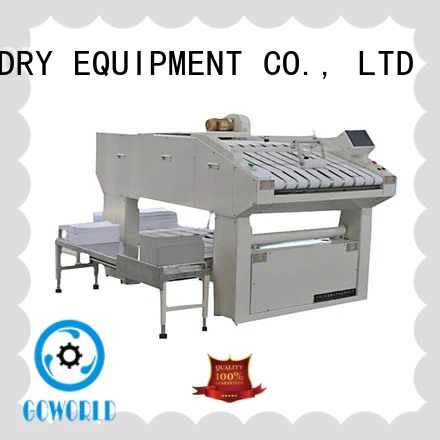 GOWORLD safe towel folder factory price for textile industries