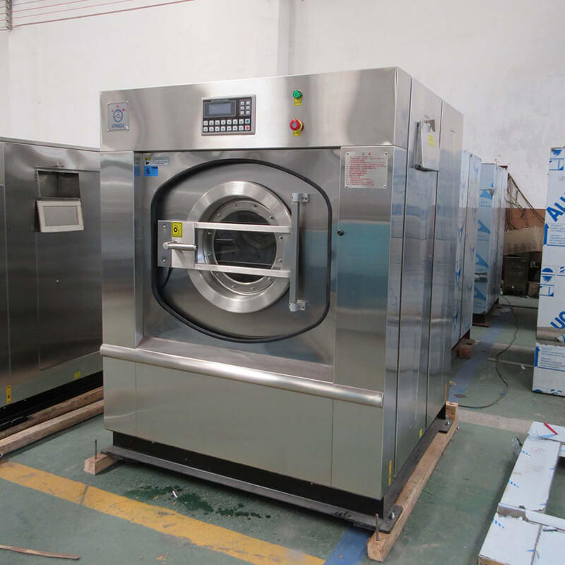 GOWORLD automatic industrial washer extractor simple installation for hospital-2