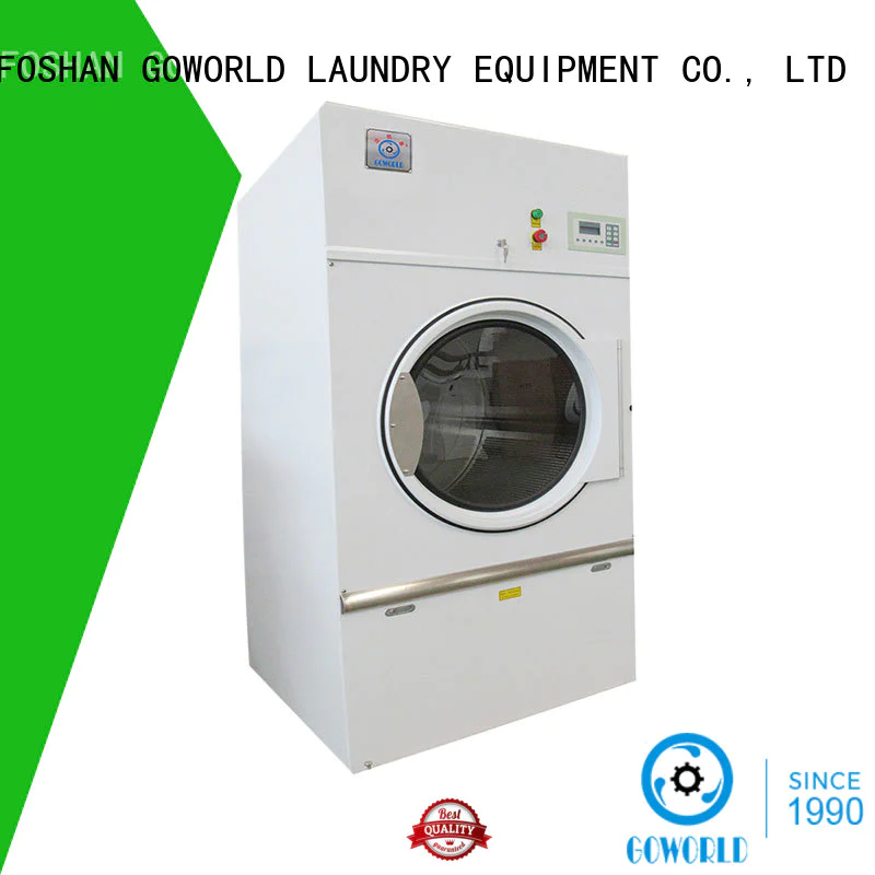 GOWORLD automatic laundry dryer machine low noise for inns