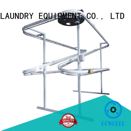 stainless steel laundry conveyor line manufacturer for hotel