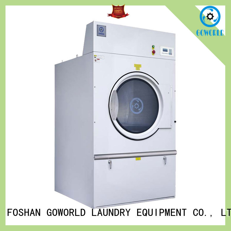 GOWORLD Stainless steel laundry dryer machine steadily for inns