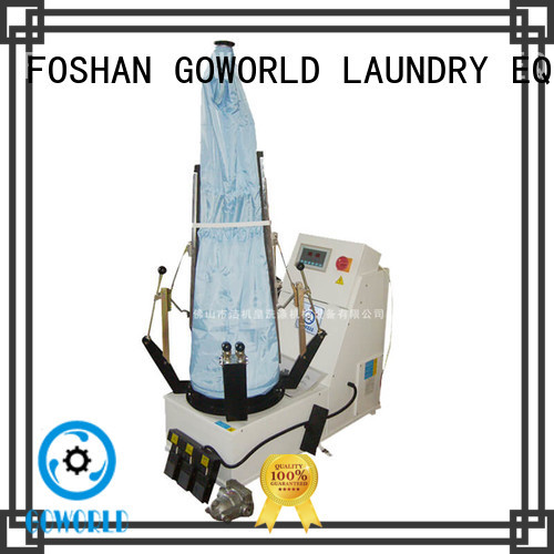 GOWORLD form laundry press machine Manual control for dry cleaning shops