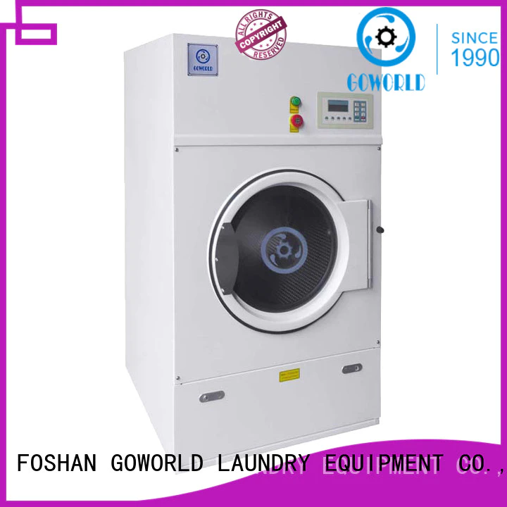 GOWORLD automatic electric tumble dryer for high grade clothes for hotel
