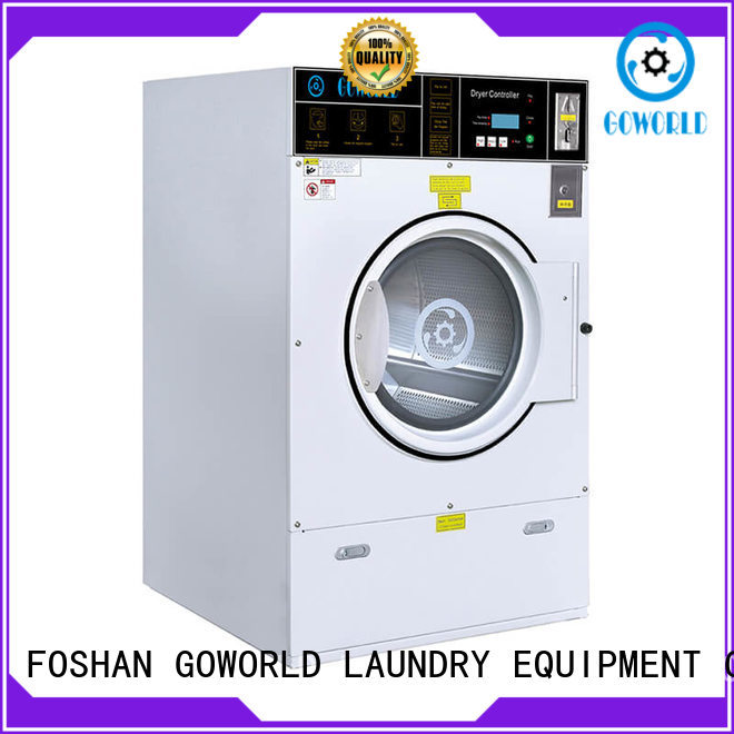 GOWORLD self-service laundry machine natural gas heating for laundry shop