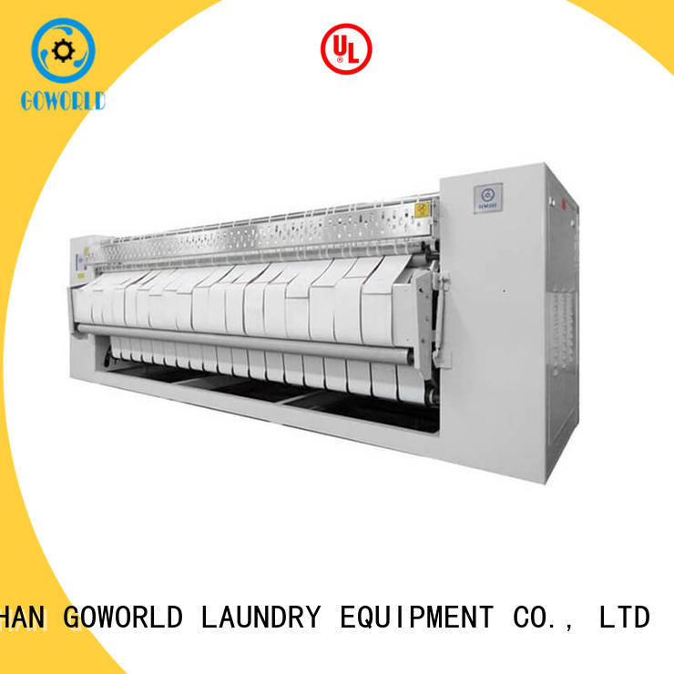 GOWORLD bed flat work ironer machine for sale for textile industries