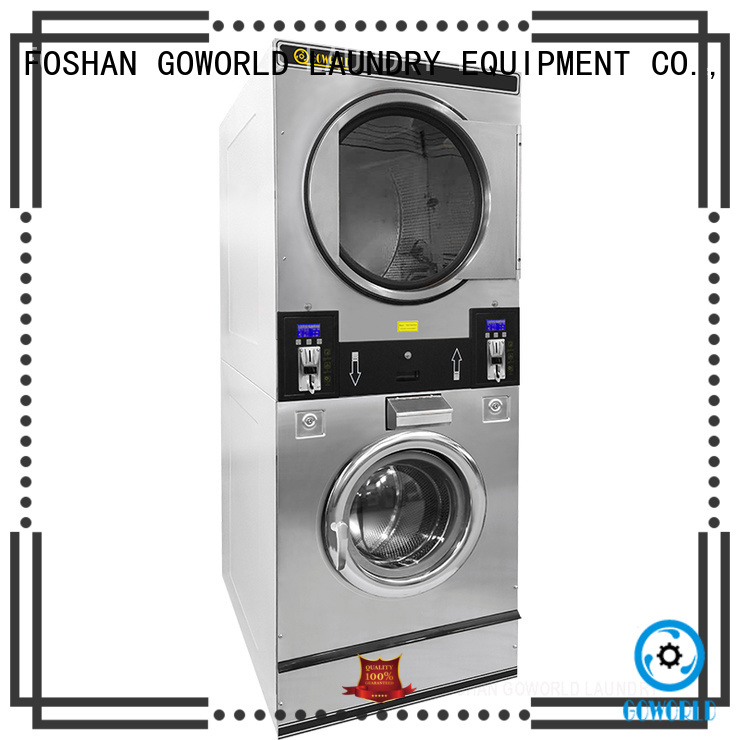 GOWORLD restaurants self service washing machine manufacturer for laundry shop