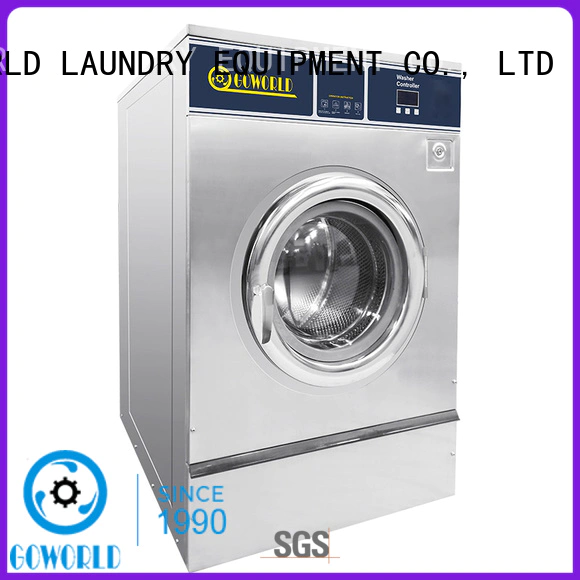 stainless steel barrier washer extractor soft simple installation for inns