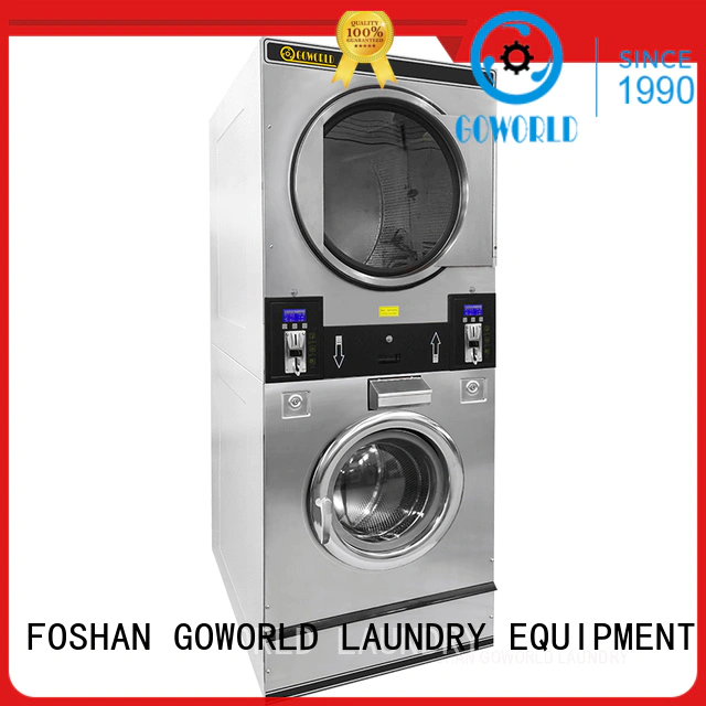 stainless steel self laundry machine hotel steam heating for school