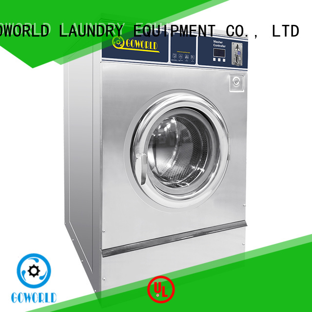GOWORLD self laundry machine natural gas heating for commercial laundromat