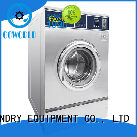 GOWORLD self-service laundry machine steam heating for hotel